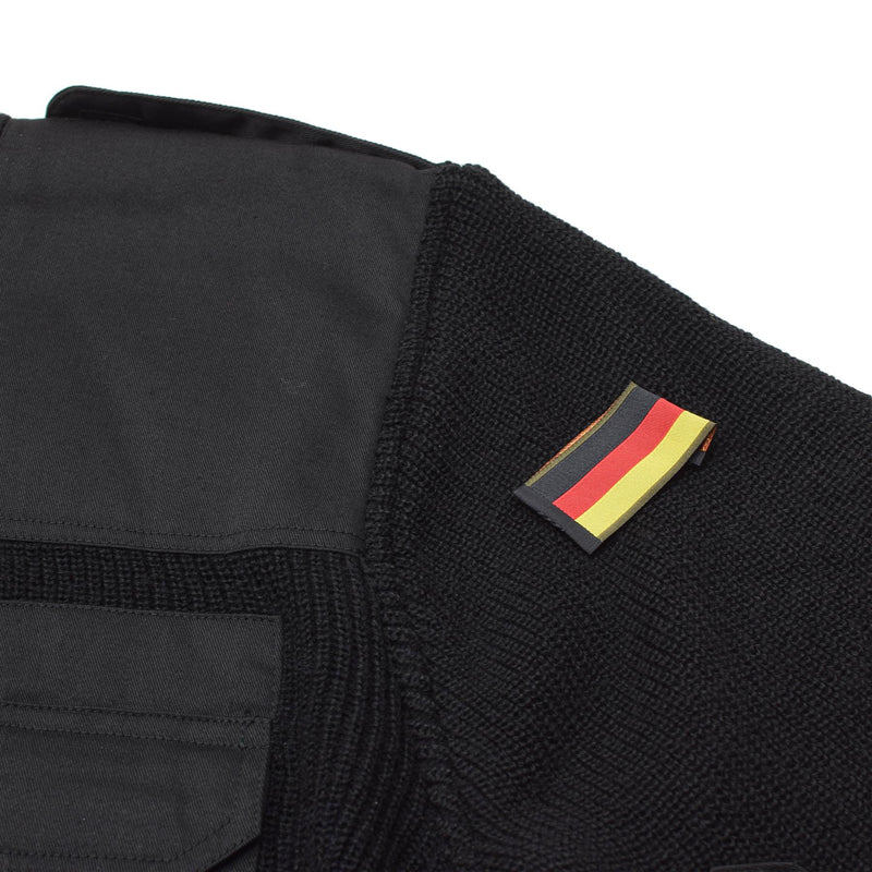 MFH Brand Sweater Commando Commando Jumper Rib Wool Rinforzato Pullover Rinforzato Nuovo