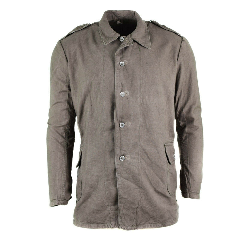 Shirt dell'esercito svedese originale Grey Combat tattico Svezia Surplus Essument