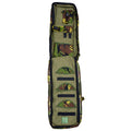 Borsa a tracolla originale dell'esercito olandese imbottita modulare lunga per trasporto attrezzature DPM Camo