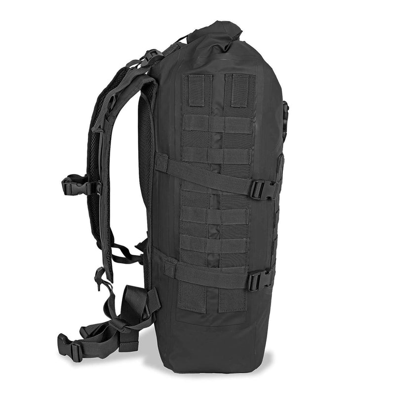 Sigillo mil-tec con zaino tattico a secco zaino rotaino impermeack 35l nero
