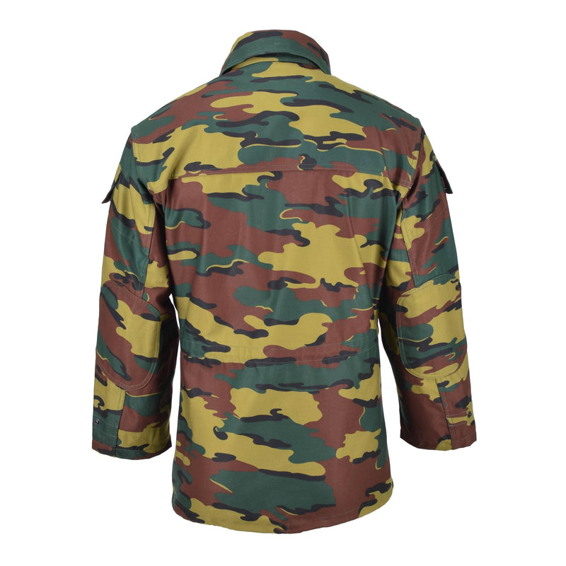 Giacca militare Belgium originale Truppe tattiche uniforme da campo Scaccola Seyntex