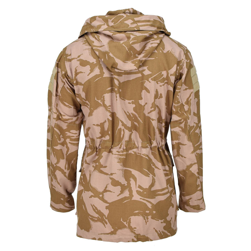 Guida vera e propria giacca da cammino militare britannico resistente alla fiamma con cappuccio parka con cappuccio nuovo