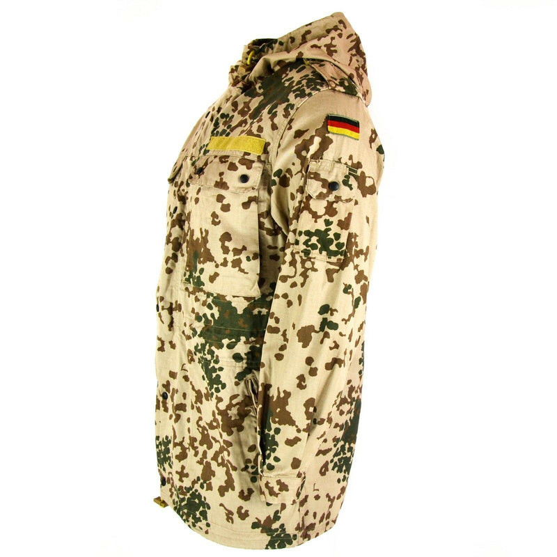 Guida giacca tedesca dell'esercito tedesco Parka Ermy Exercy Desert Combat Desert Tropic