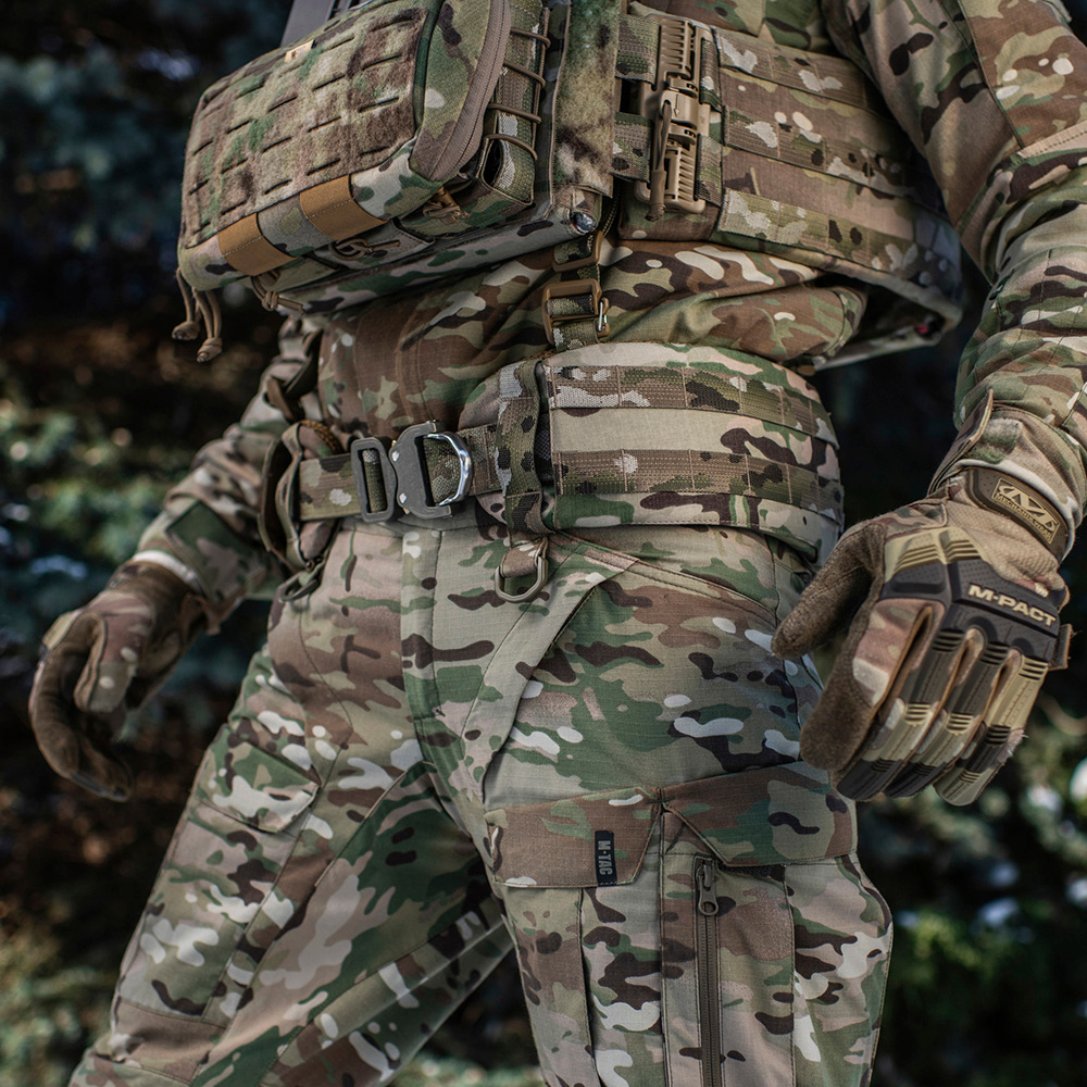 M-TAC ARMOR Tegris Cintura da guerra tattica D-Ring Cobra Cordura 500D Multicam
