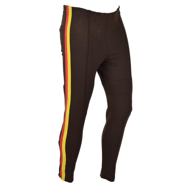 Army tedesco originale NVA Brown Sportspants Sortch Formment Pantaloni Activewear