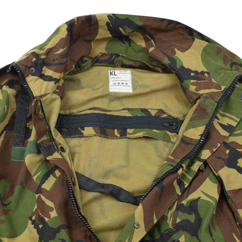 Autentica cisterna olandese in copertina per abiti militari camuffando tuta complessiva nuovo