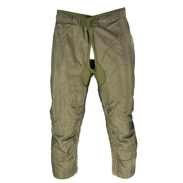 Rilievo originale di pantaloni trapunti dell'esercito americano M65 M 1951 Liscia termica 3/4 QUILT HARLTER
