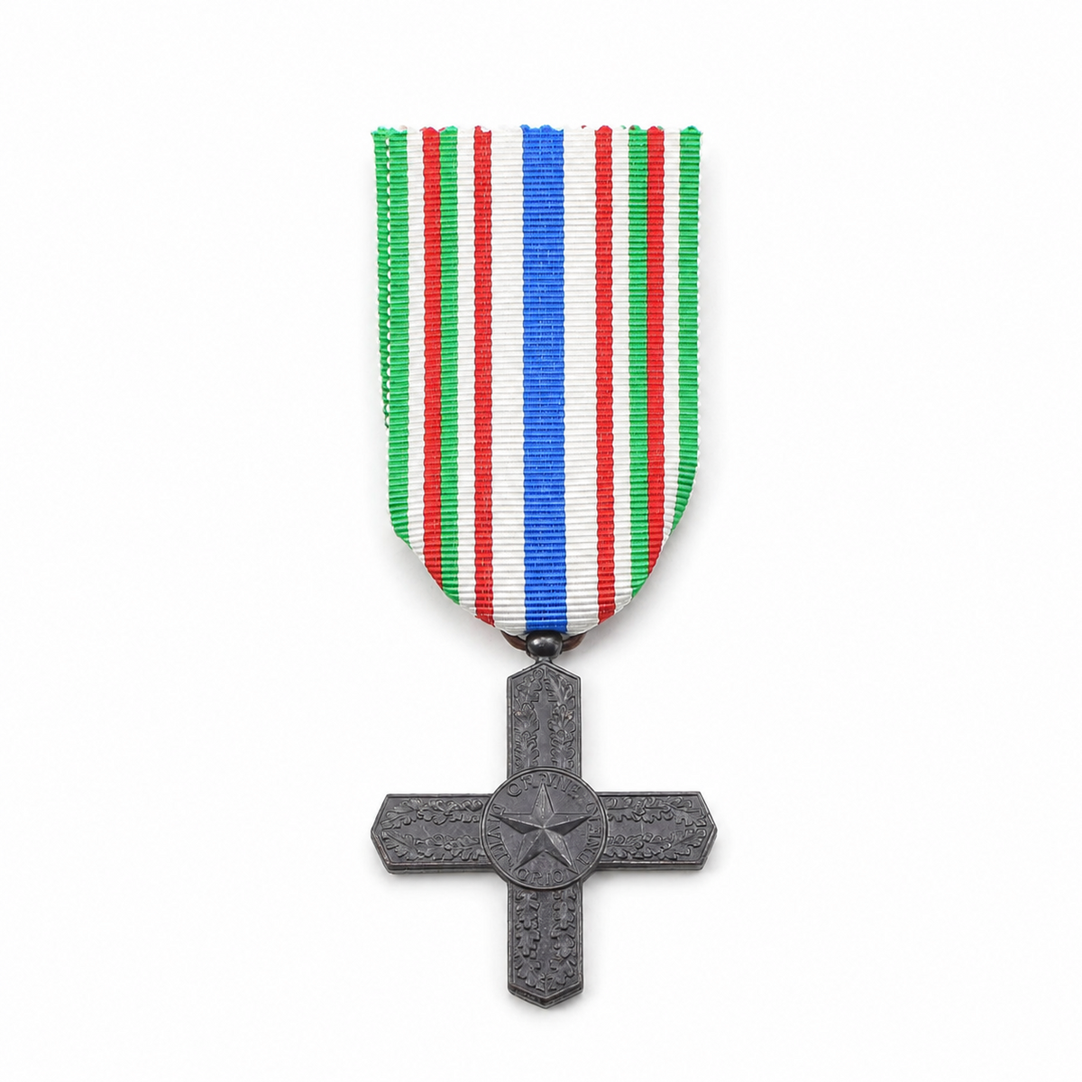 Custodia originale per medaglie italiane di Vittoria, veterano della prima guerra mondiale, commemorativo da collezione