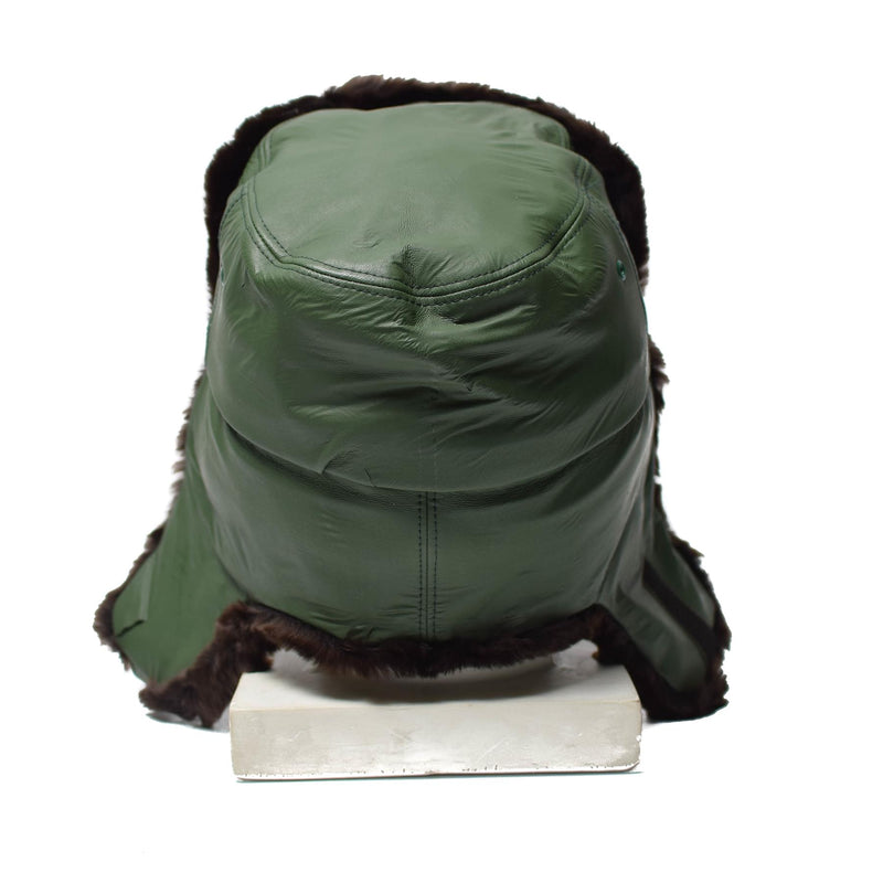 Originale German Police Calda Hat Winter Hat Weather Fuce Furx Furio Ushanka Nuovo