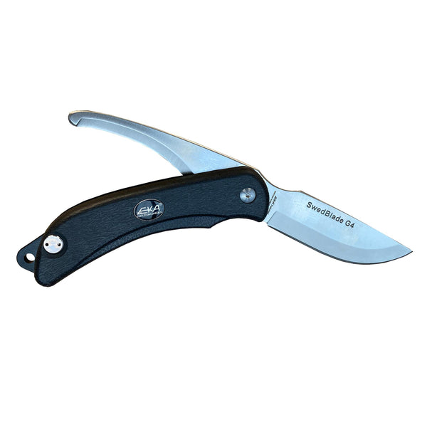 Coltello svedese swedblade nere utensile in acciaio inossidabile inossidabile a due pale in due pale