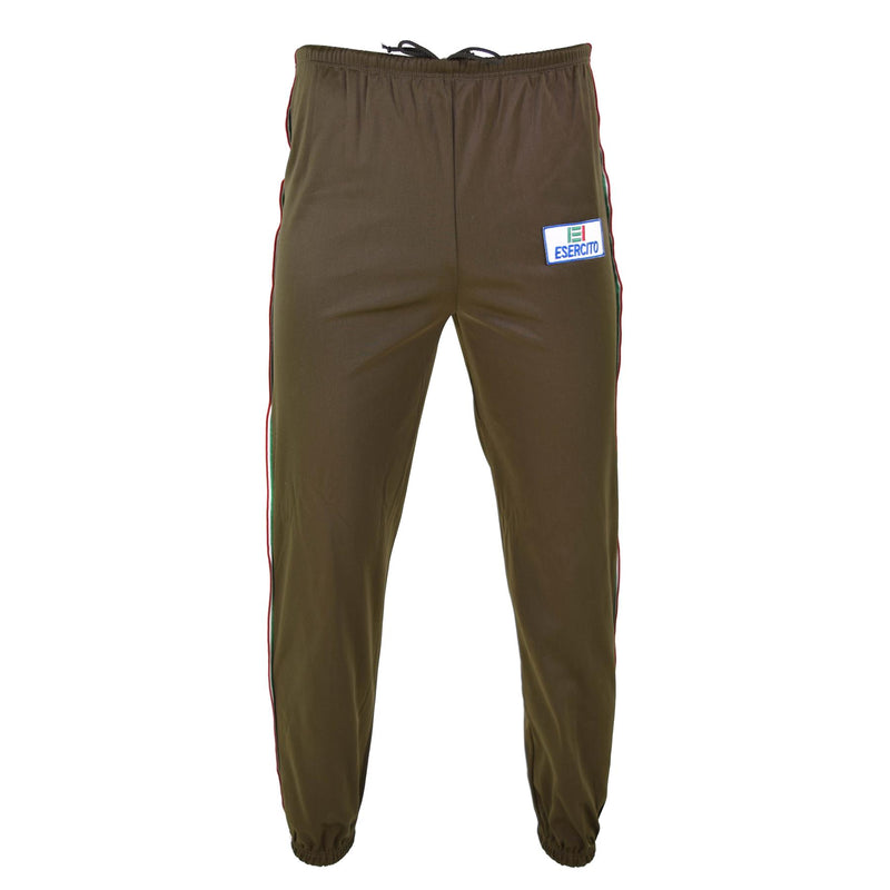 Truppe dell'esercito italiano originali Field Training Pantaloni in eccesso militare Nuovo