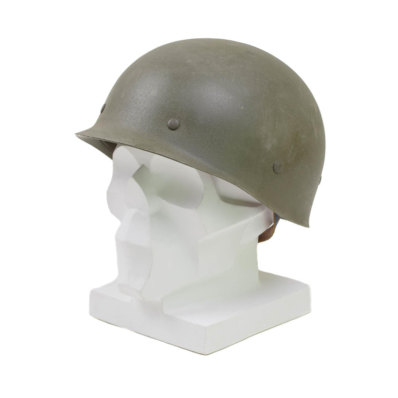 Celme di acciaio belga militare originale M51 Combat tattico Army Inner PVC Olive