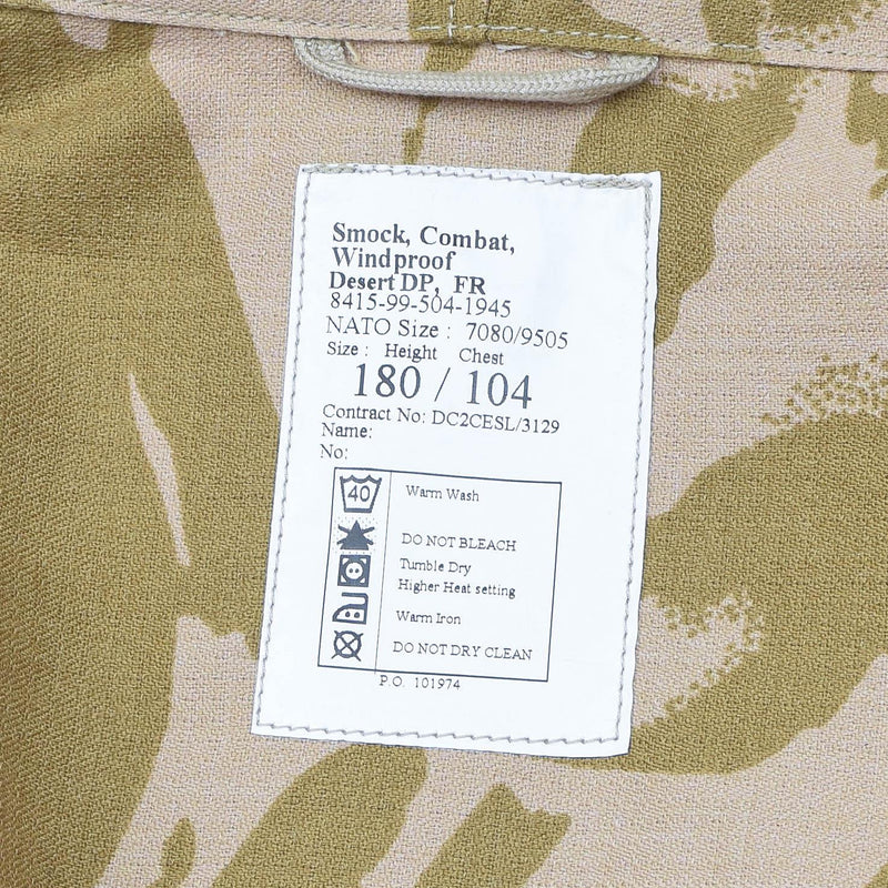 Guida vera e propria giacca da cammino militare britannico resistente alla fiamma con cappuccio parka con cappuccio nuovo