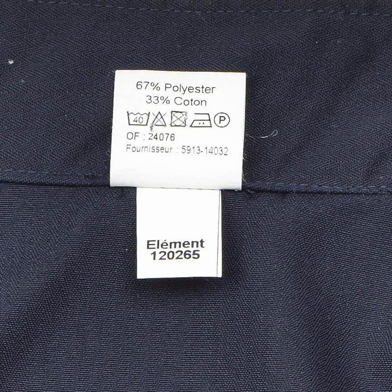 Guida vera e propria giacca di polizia militare francese Blu Solid RIPSTOP MP Shirts Nuovi