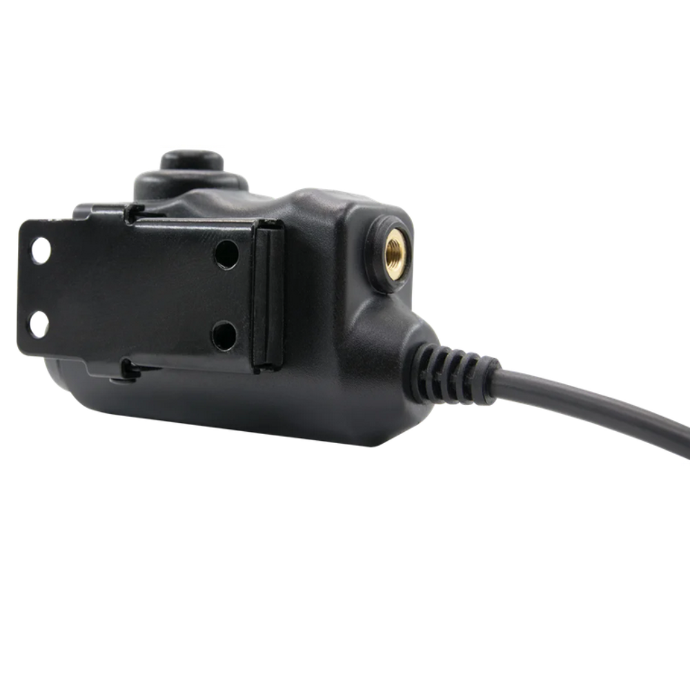 Adattatore Earmor M52-KEN PTT Kenwood Baofeng Radio Auricolare Tattico Nero