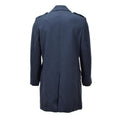 Cappotto doppiopetto in lana originale dell'esercito olandese blu