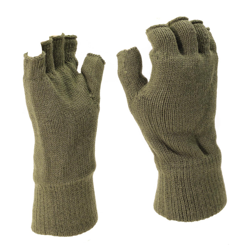 Guanti mil-tec uomini uomini caldi senza dito thinsulate ™ fodera inverno oliva inverno