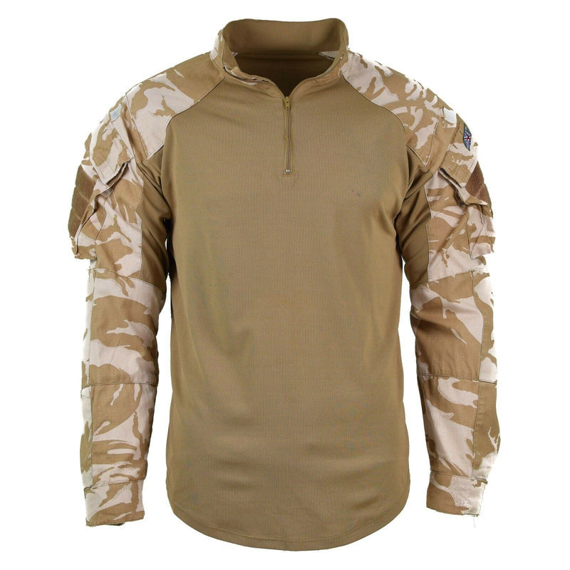 British Original Under Body Shirt Ubac Desert Camouflage Emissioni militari