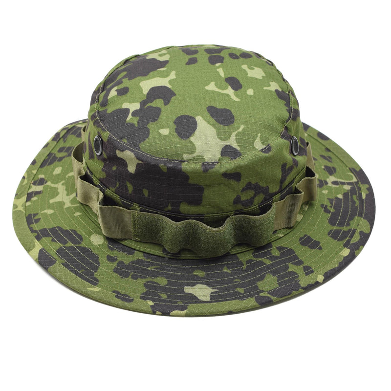 Tacgear marchio stile esercito danese cappello boonie m84 camo ripstop fori di sfiato largo