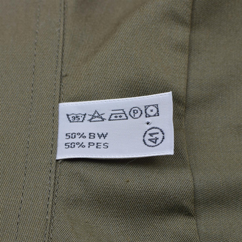 Shirt dell'esercito austriaco originale M65 Combatti leggeri a maniche corte Olive BDU Nuovo