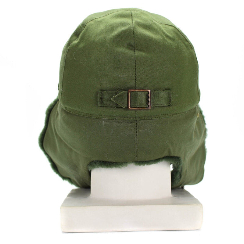 Originale svedese Svezia Army militare inverno verde m59 combattimento cappello da campo nuovo nuovo