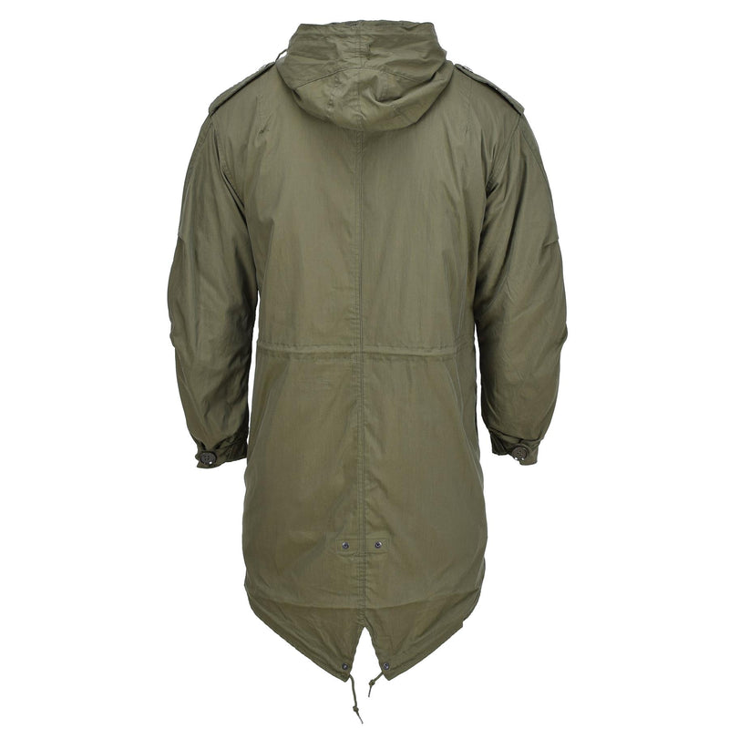 MIL-TEC U.S. Stile militare M51 PARCA con cappuccio trapuntato Liner staccabile Olive Nuovo