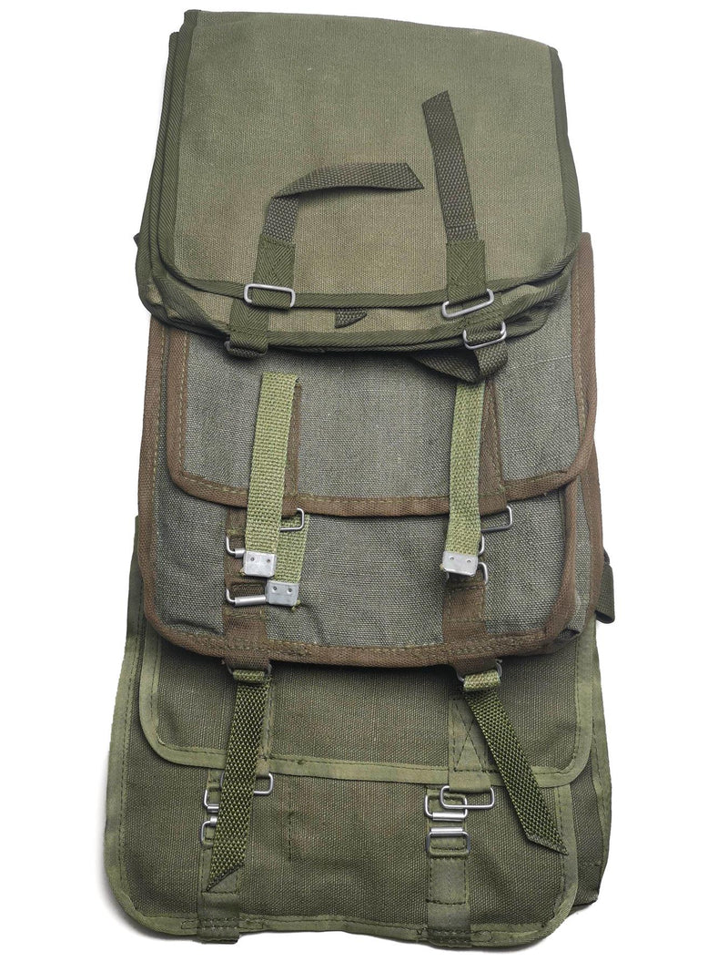Original Polece Army Haversack Canvas Bashcraft Bushcraft sacca per sacca a tracolla