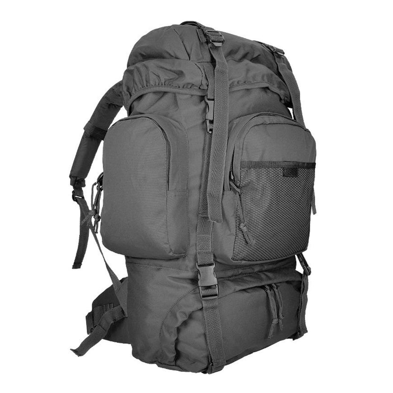 Mil-TEC Commando Rucksack durevole da 55 litri Waterproof Cover Black Black