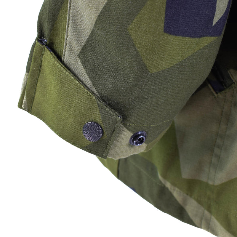 Original Swedish Army Heavy M90 Giacca Splinter Splinter Camo Military Field Trugs Nuovi