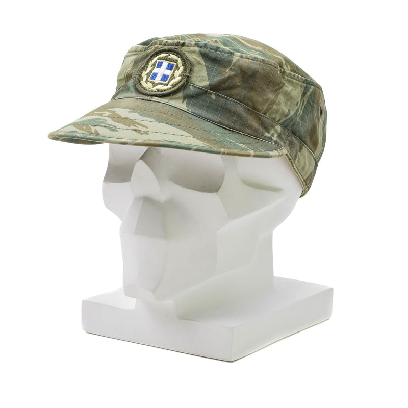 Truppe di campo dell'esercito greco originale Capo lucertola mimetica CAP leggera militare leggera
