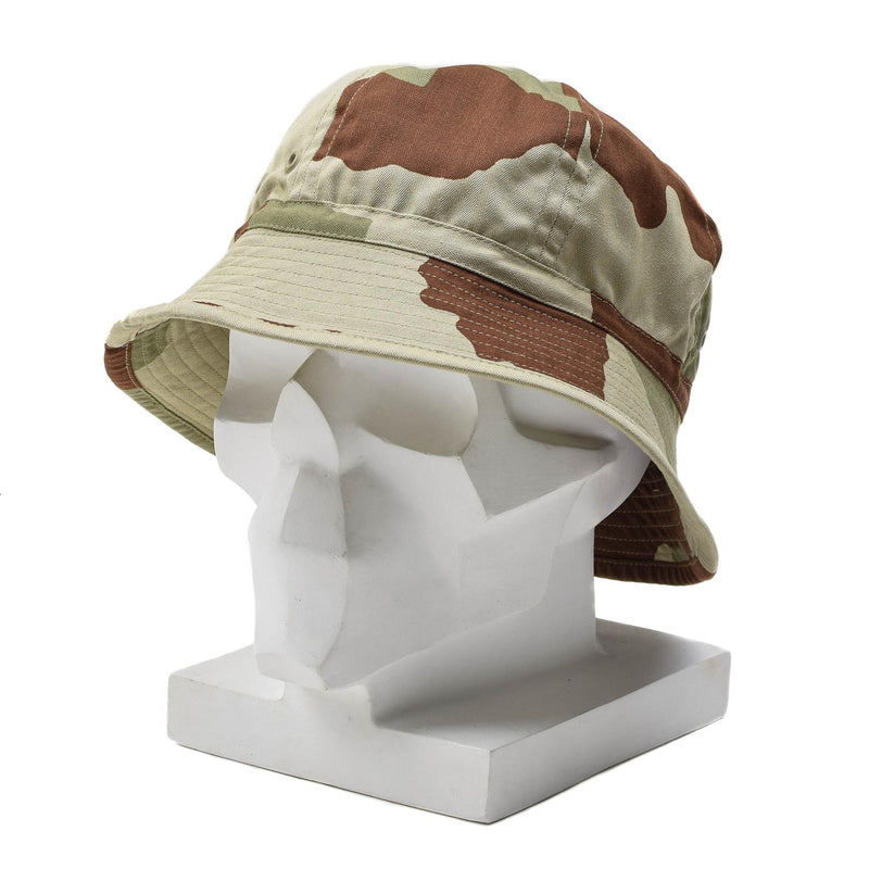 Genuino cappello da boscaglia morbido militare francese daguet camuflage panama nuovo leggero
