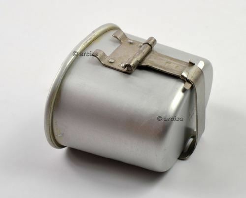 Original Belgian Army Centeen Cup Cup Mess Mess Alluminum Pot Bushcraft come US M1910