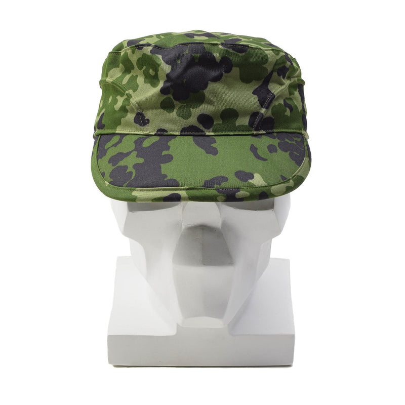 Truppe militari danesi originali Field Cap pieghevole Flatta all'orecchio M84 Nuovo leggero