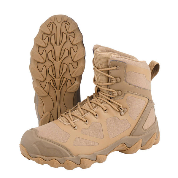 Stivali alti chimera mil-tec alti leggeri trekking da caccia alle calzature coyote