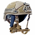Šestan-Busch BK-ACH-HC Casco balistico moderno Taglio alto Livello IIIA Guide laterali