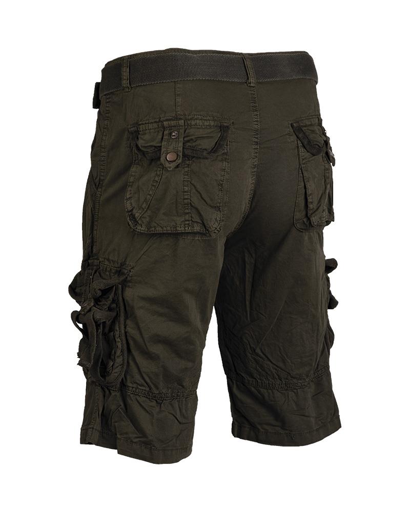 MIL-TEC Brand Germania in stile vintage militare in preda a olivo pantaloncini d'oliva