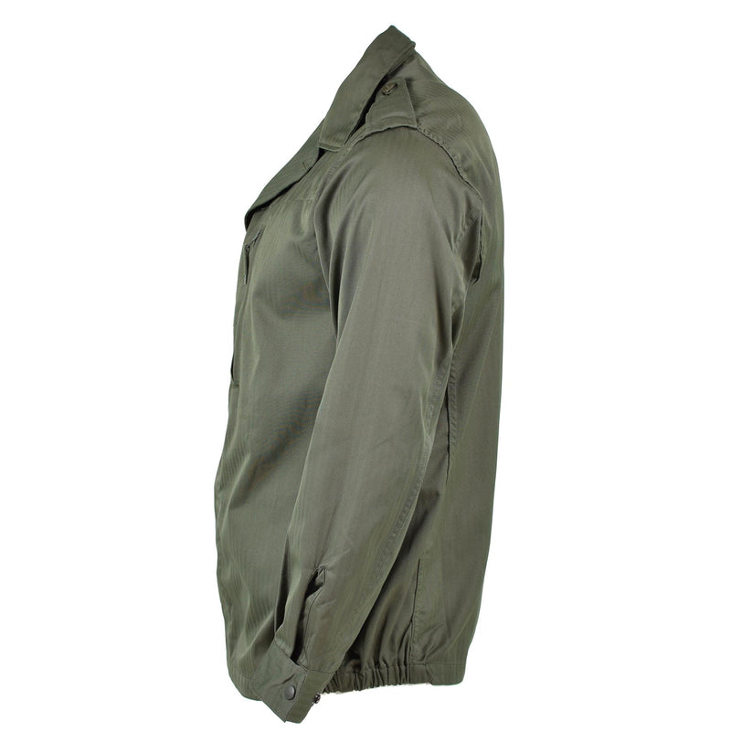 Guida Giacca da combattimento dell'esercito francese F2 Problema militare Surplus Shirt Olive OD NUOVO