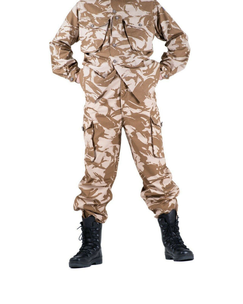 Guidi pantaloni da combattimento dell'esercito britannico Desert Pantaloni militari Nuovo