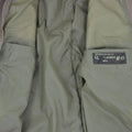 Trenchcoat formale originale dell'esercito olandese marrone cappotto da ufficiale militare in surplus NUOVO