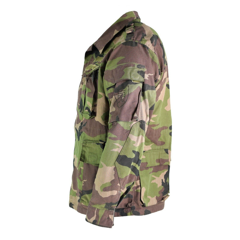 Giacca da campo dell'esercito slovacco vintage originale m97 combattimento militare slovacchia bdu
