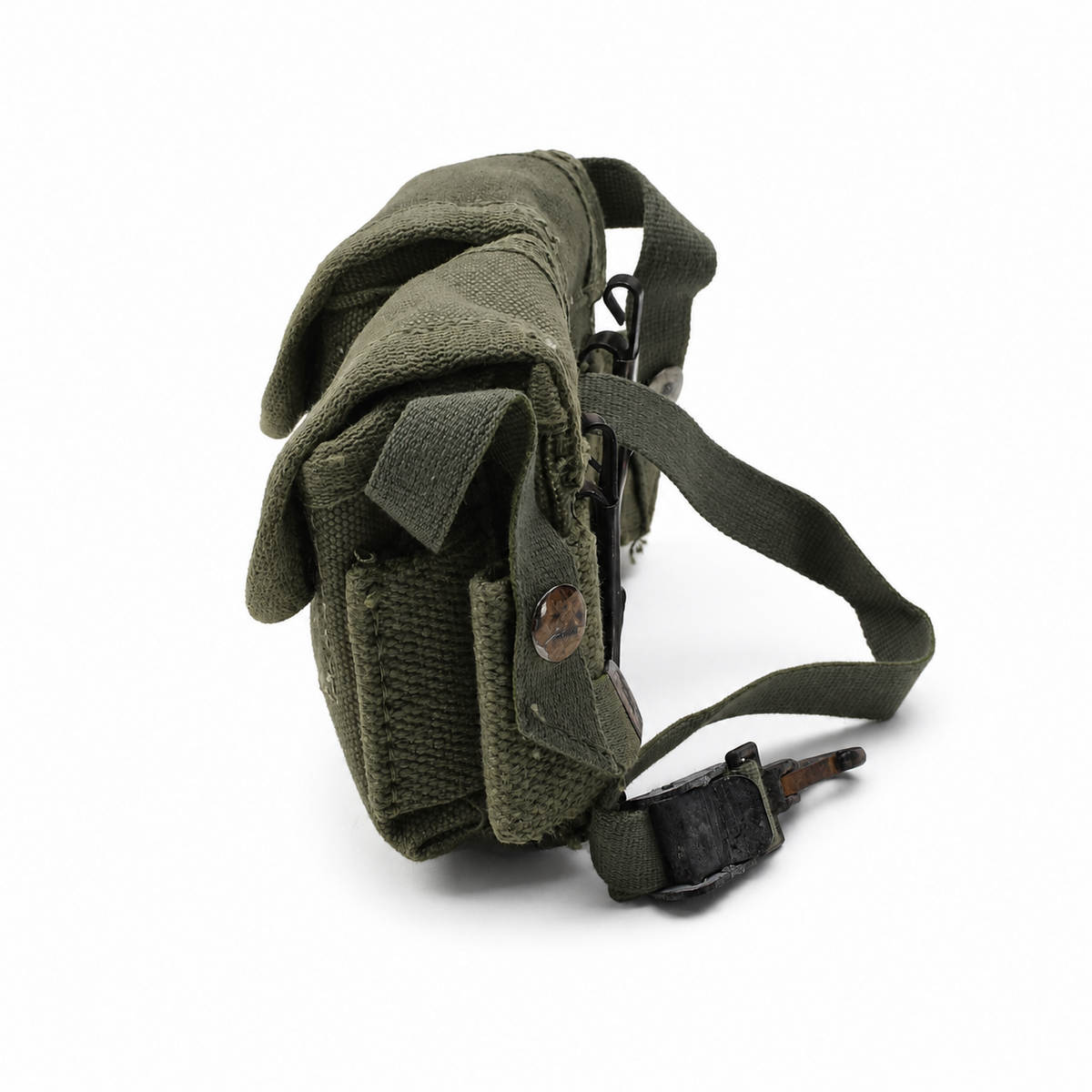 Custodia per granata a mano originale militare greca stile M56, oliva in eccedenza