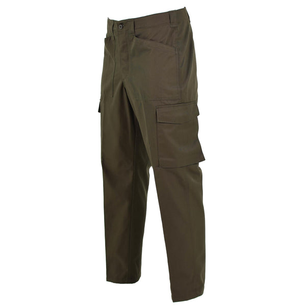 Pantaloni dell'esercito austriaco originali BDU Combat Field Tropps Cantaloni OD Tipo 75 NUOVO