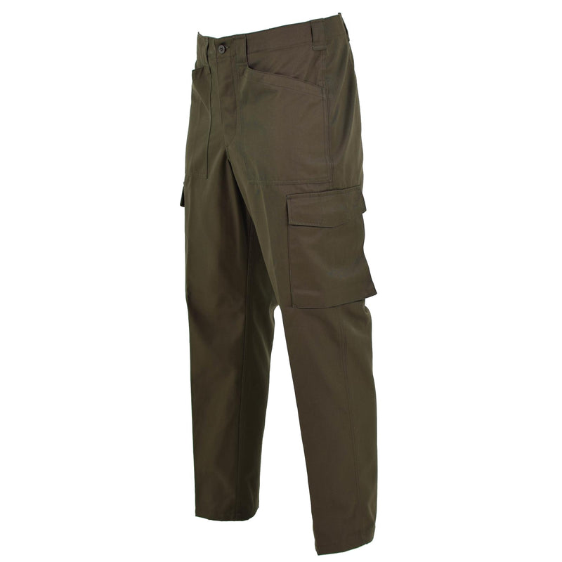 Pantaloni dell'esercito austriaco originali BDU Combat Field Tropps Cantaloni OD Tipo 75 NUOVO
