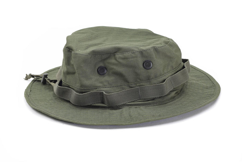 Mil-Tec Brand Military Style Ripstop Olive Boonie Cappello Lightweight Camping Cap