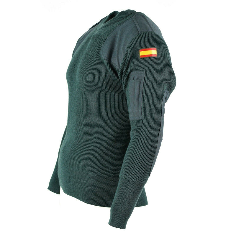 Genuino maglione di comando per pullover dell'esercito spagnolo maglione militare nuovo