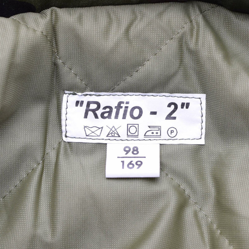 Arguino esercito polacco parka pantera camo camione militare combattimento bdu surplus nuovo