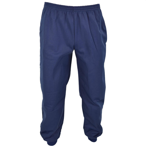 Pantaloni da pista per piste da pista per le truppe della marina francese originali Nuovo
