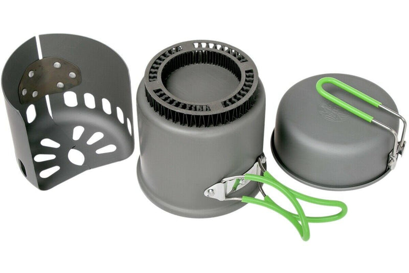 Optimus Electra Fe Cook System Gas Stove Camping Excuking Woods Burner Outdoor Pad