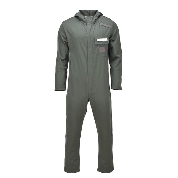 Autentico militare francese Air Force Copertura Crew Cold Weather Gooded tute Nuovo