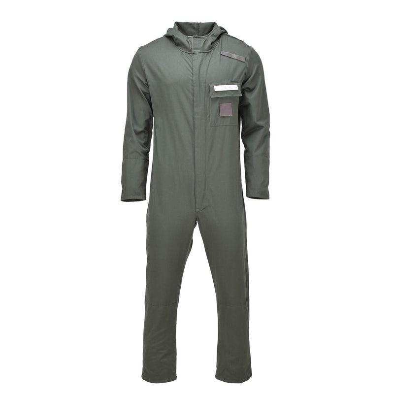 Autentico militare francese Air Force Copertura Crew Cold Weather Gooded tute Nuovo